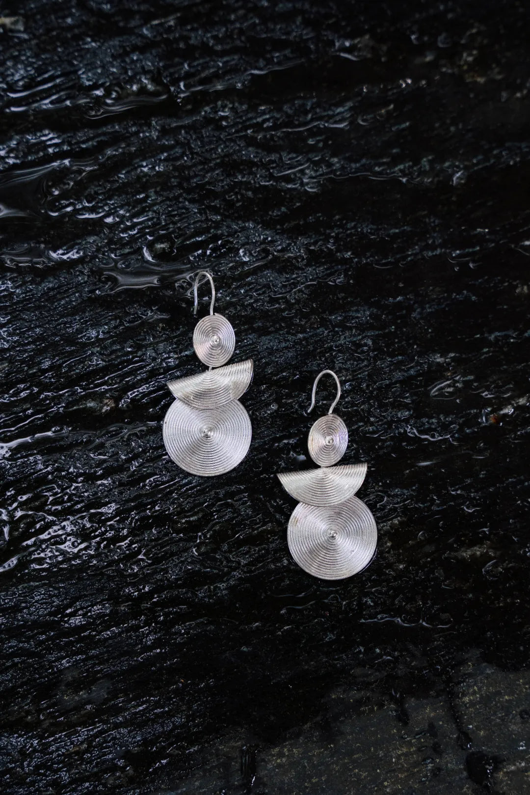 Far Wind Spiral Earrings