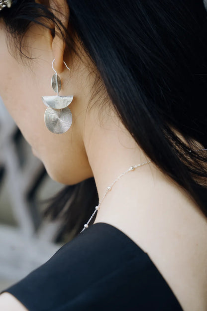 Far Wind Spiral Earrings