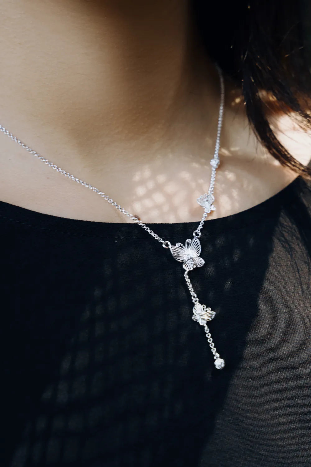 Reunion Butterfly Necklace