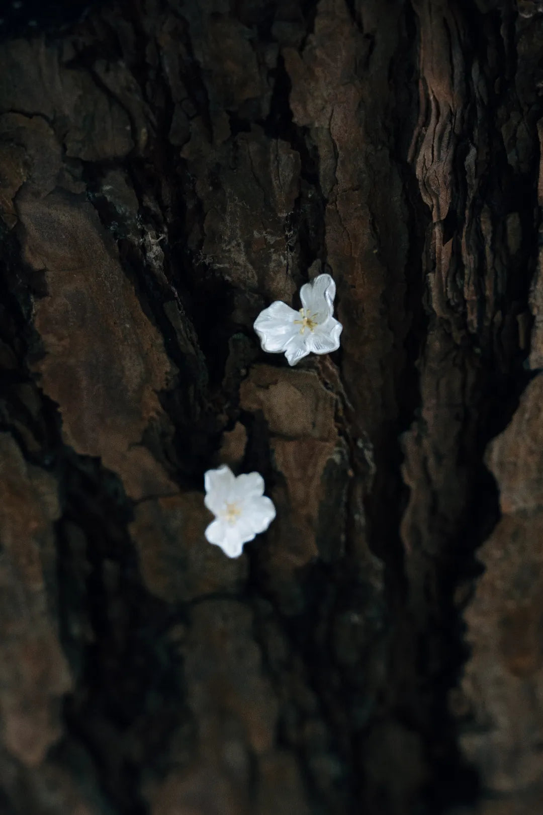 Mist Bloom Stud Earrings