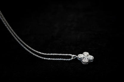 Five Bloom Blessing Pendant Necklace