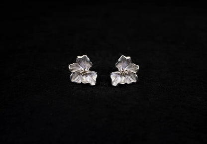 Mist Bloom Stud Earrings