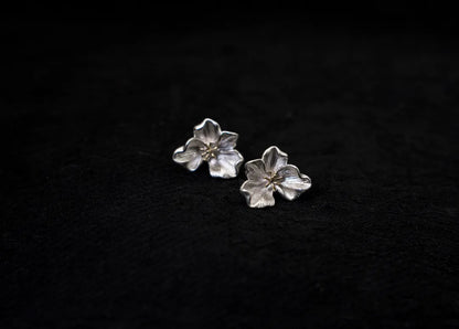 Mist Bloom Stud Earrings