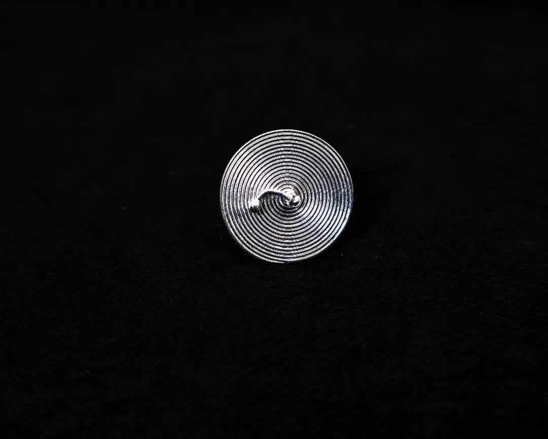 Spiral Return Wide Ring