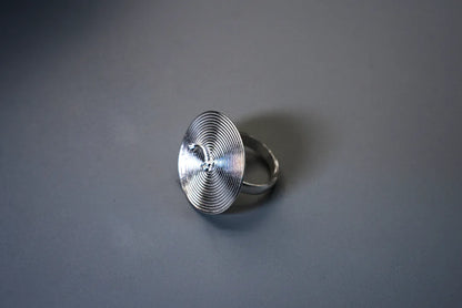 Spiral Return Wide Ring