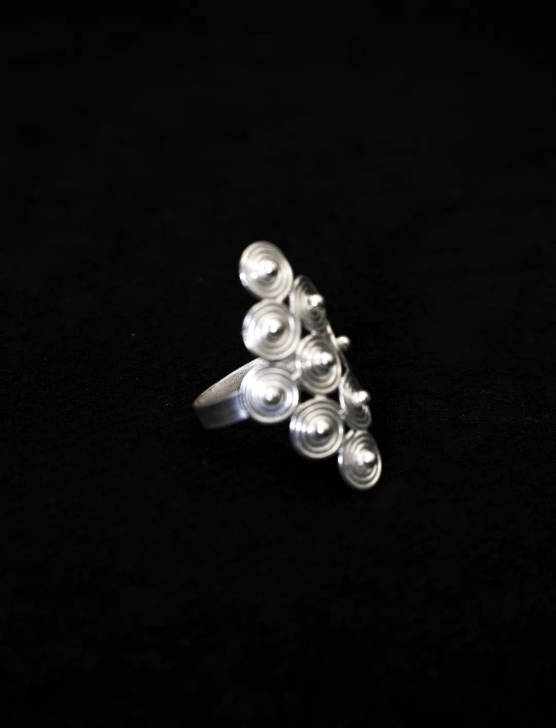 River Memory Spiral Ring