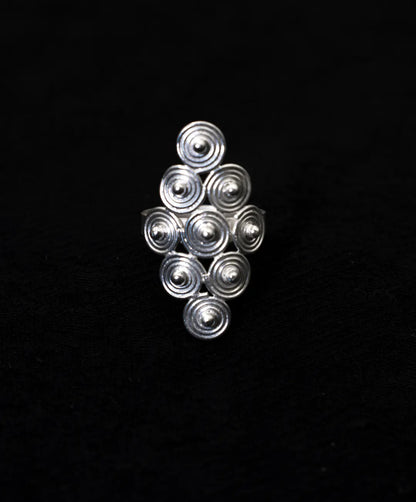 River Memory Spiral Ring