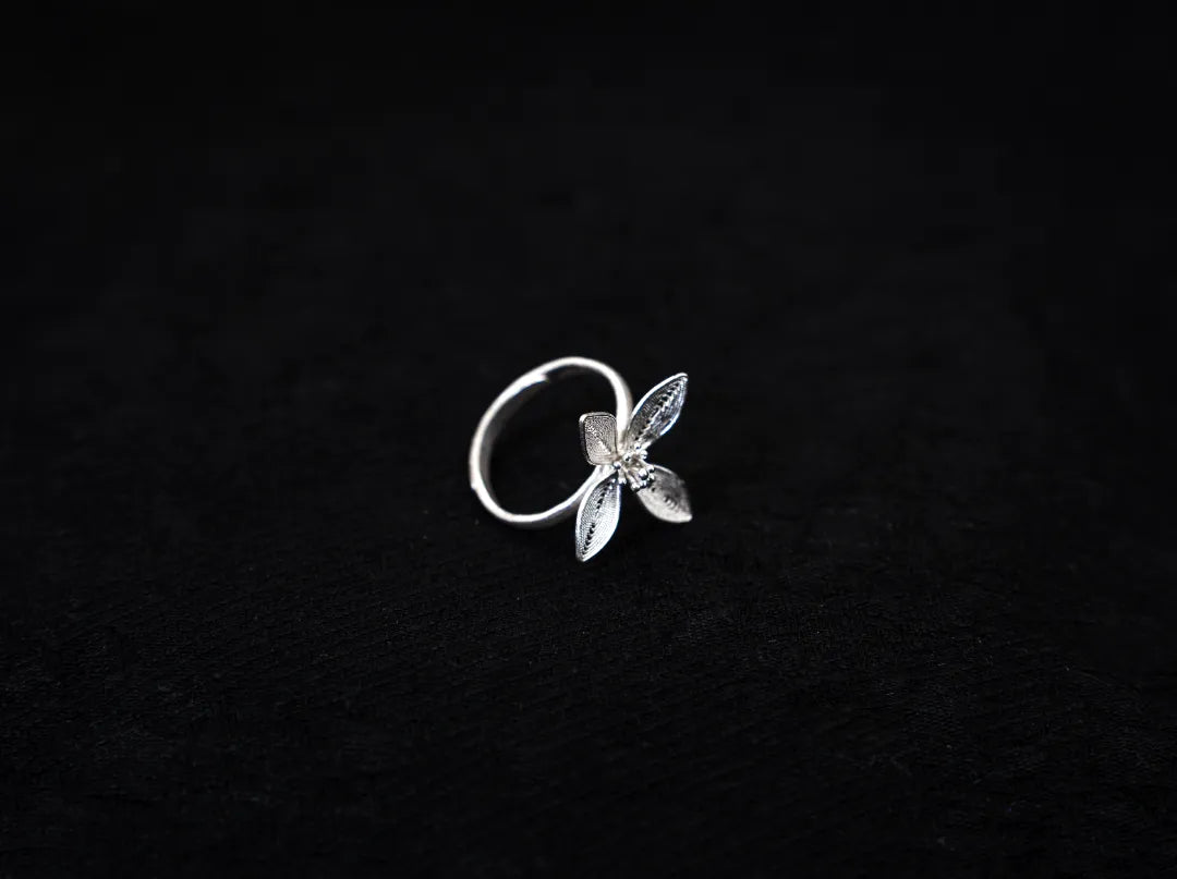 Four Petal Open Ring