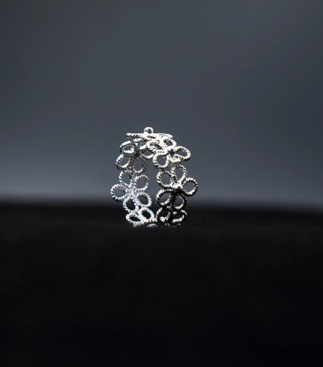 Bloom Circle Fine Ring