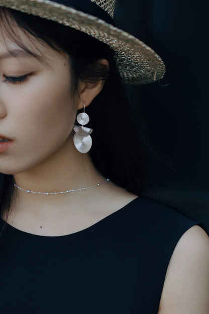 Far Wind Spiral Earrings