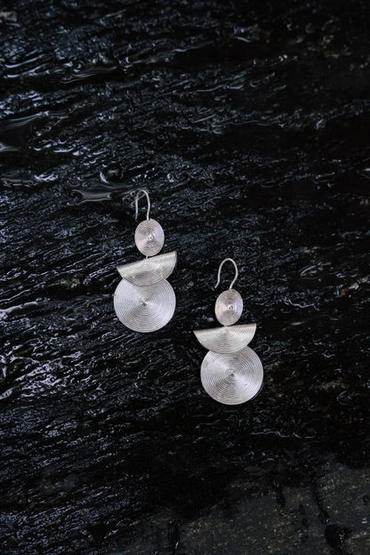Far Wind Spiral Earrings