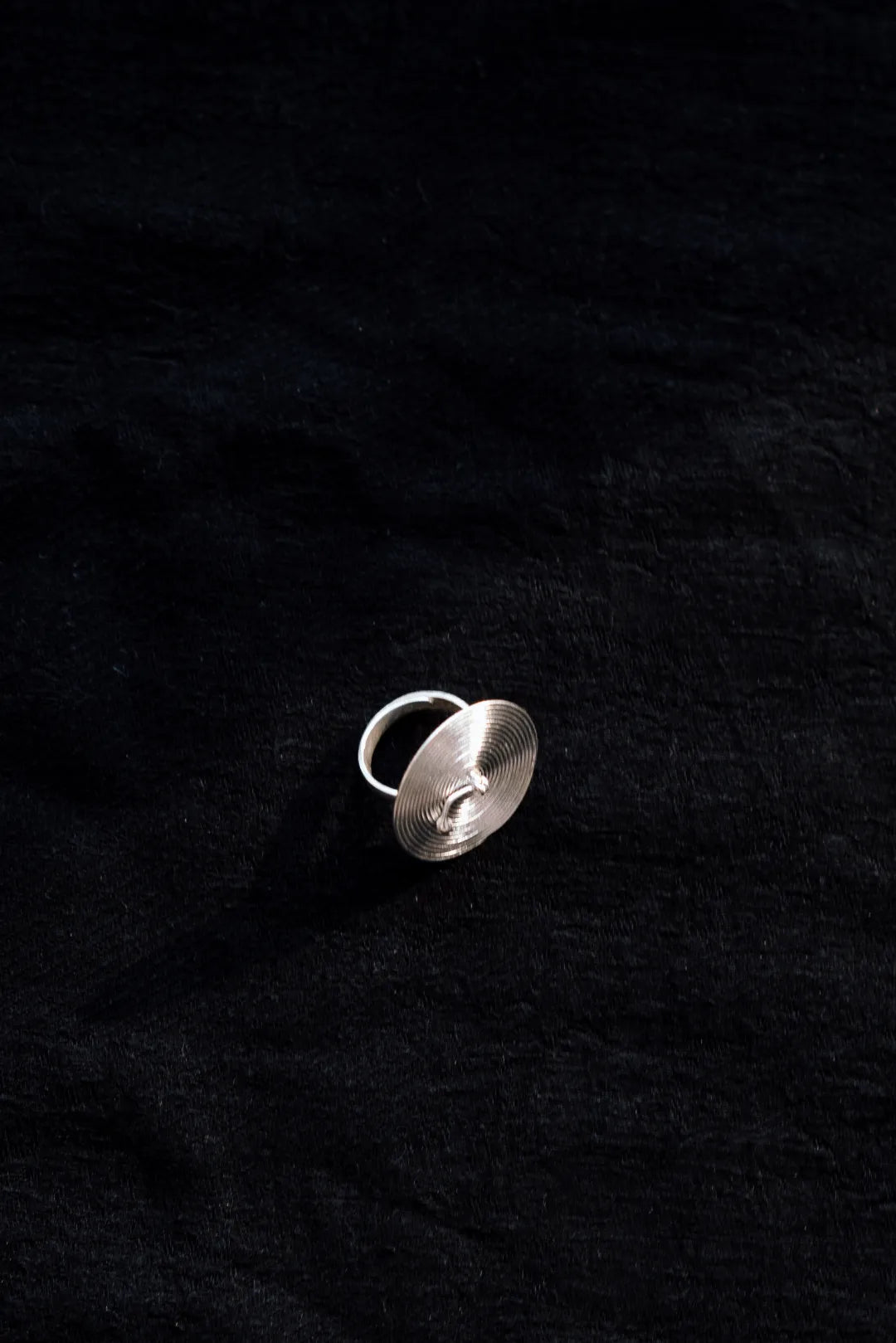 Spiral Return Wide Ring